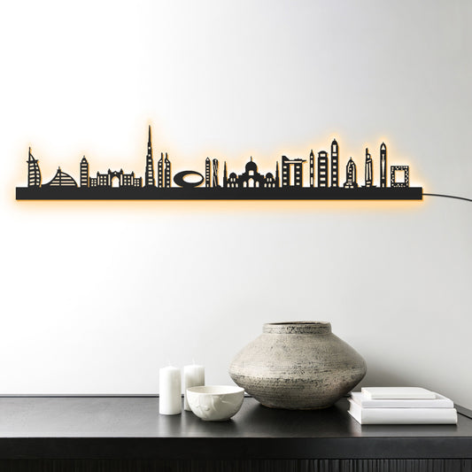 Dubai - 90cm LED Glow Wall Art