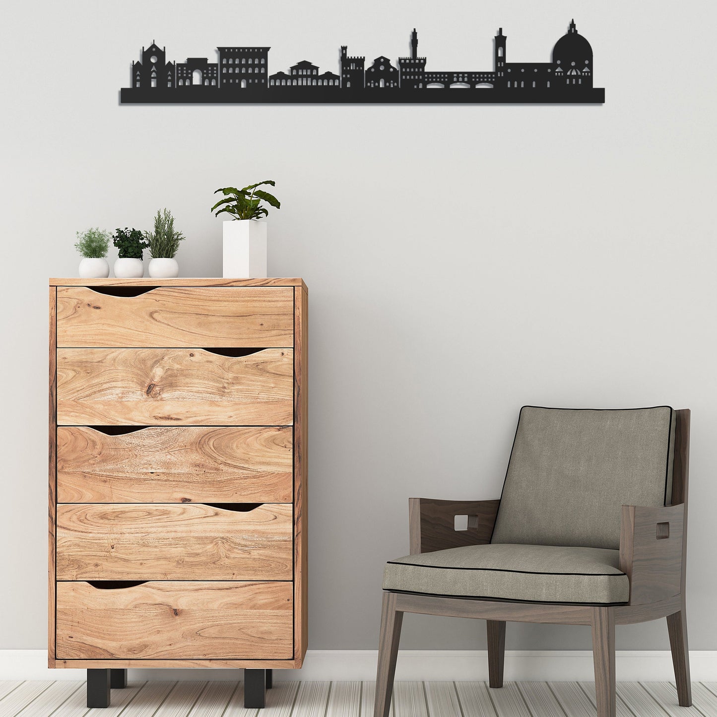 Florence - 90cm LED Glow Wall Art